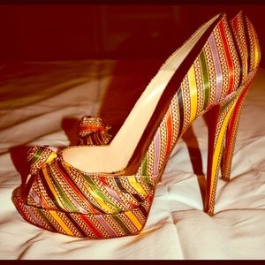 Open toe Stiletto Shoes